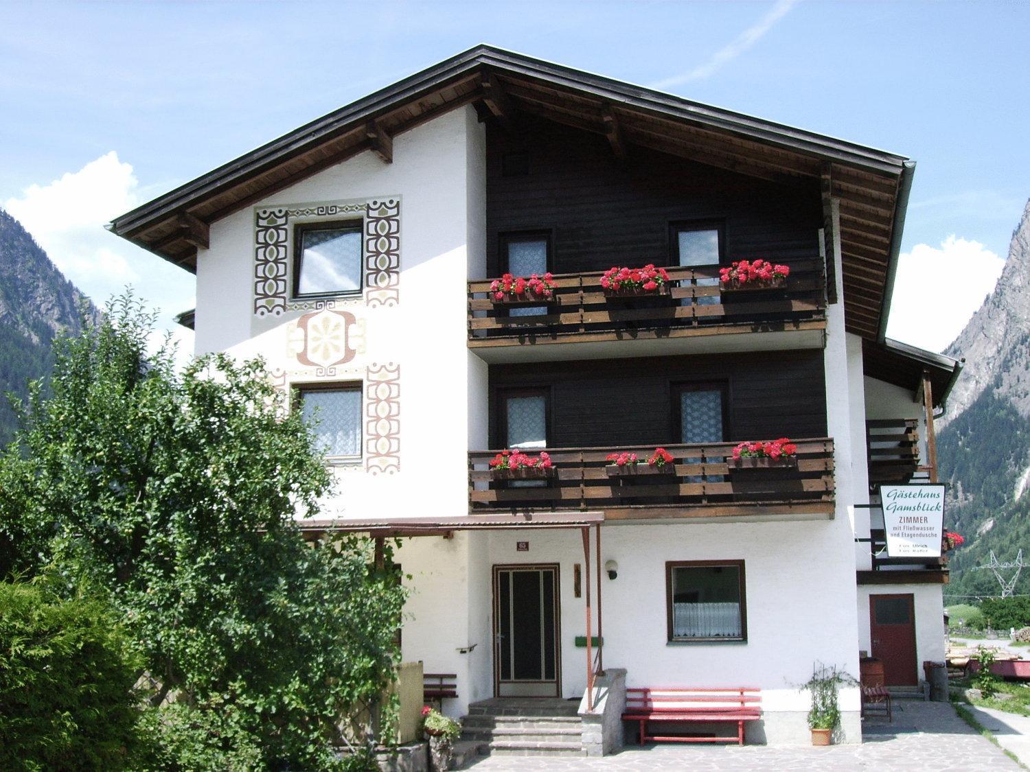 Haus Gamsblick Hotell Umhausen Exteriör bild